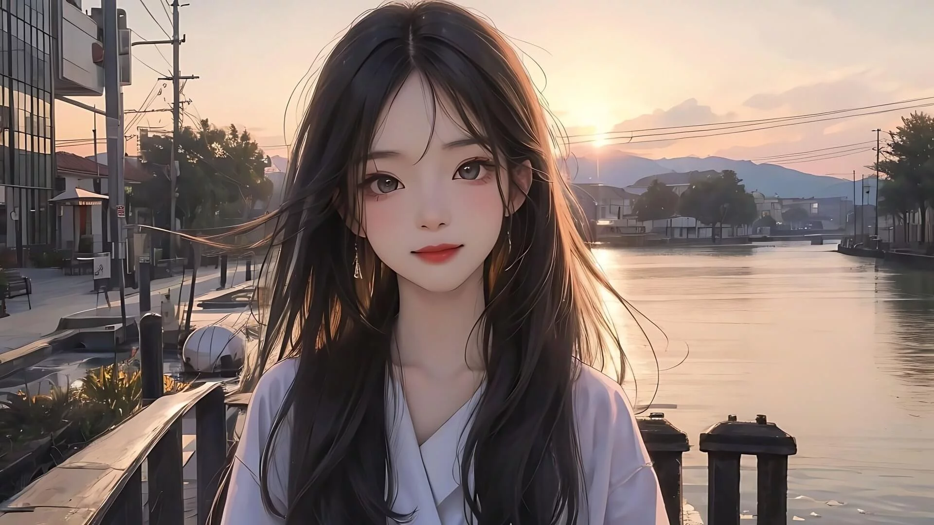 360壁纸 小七七 元气少女 治愈美女 阳光少女