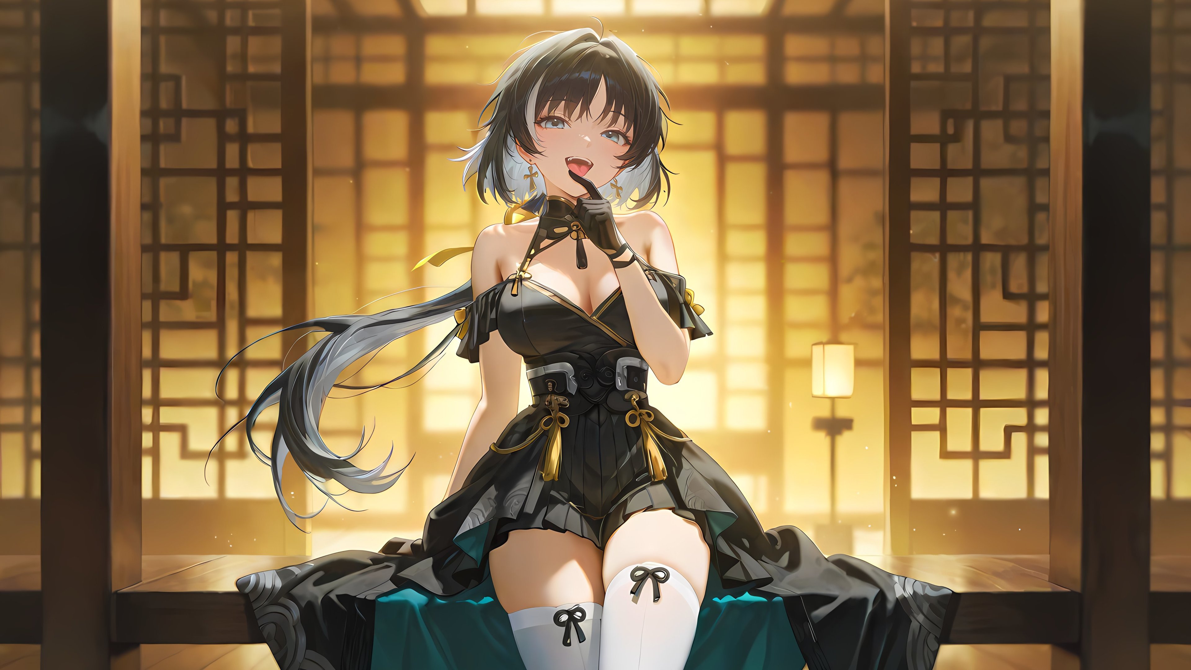 二次元可爱美少女